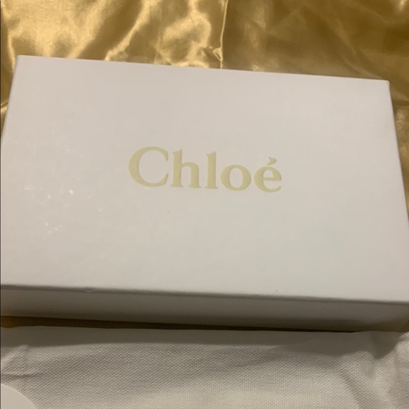 Chloe Powder Light Pink Leather Wallet Gold Hardware - Picture 2 of 16